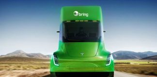 Denne Tesla-traileren har Posten Norge bestilt