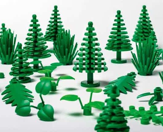 LEGO satser (litt) fossilfritt