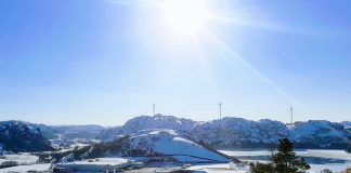 ASKO har åpnet sitt eget vindkraftverk