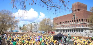 Verdensrekord på Rådhusplassen i Oslo