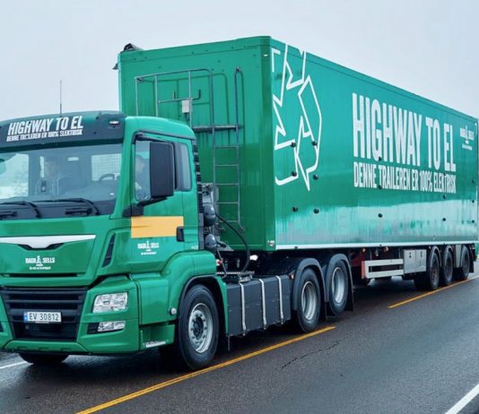 Ruller på norske veier nå: 44 tonn tung – 100 % elektrisk