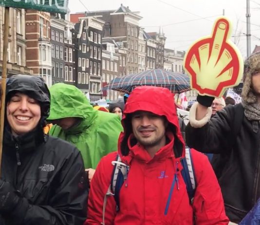 40.000 deltok på klimademonstrasjon i Amsterdam