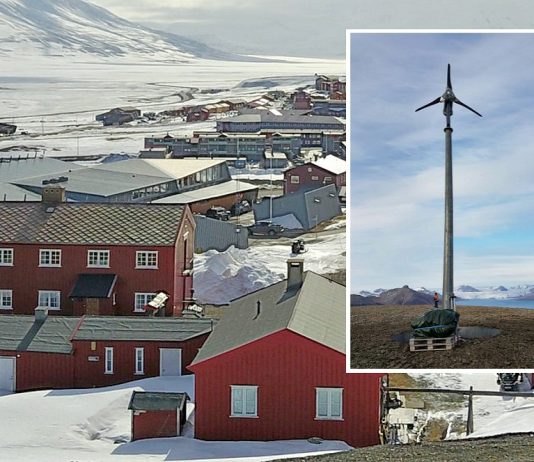 Sol og vind erstatter kull på Svalbard Lufthavn