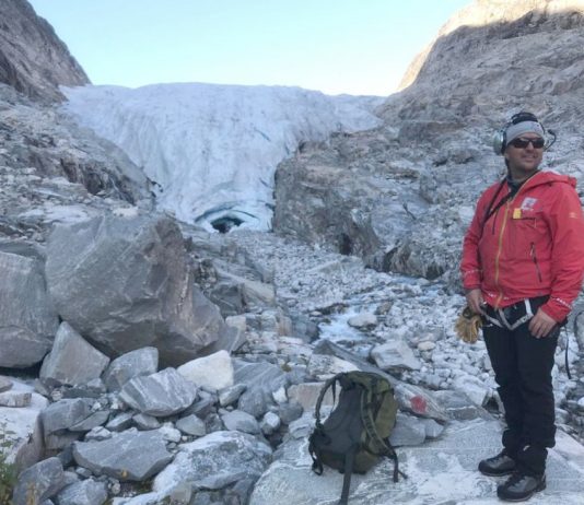 Samtlege norske isbrear minka i 2019