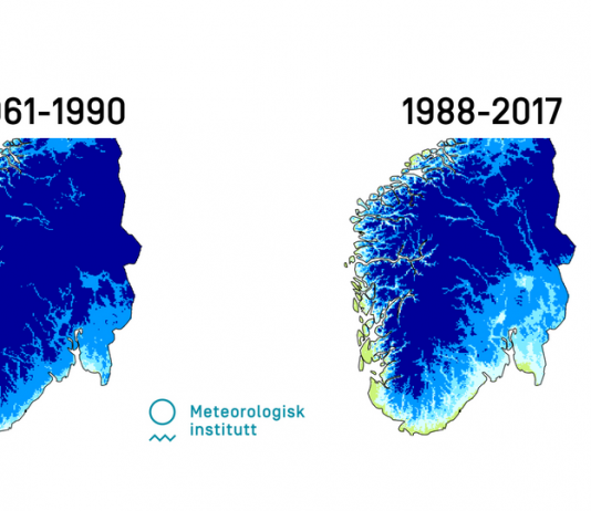 Det blir stadig sjeldnere med hvit jul i sørøst-Norge