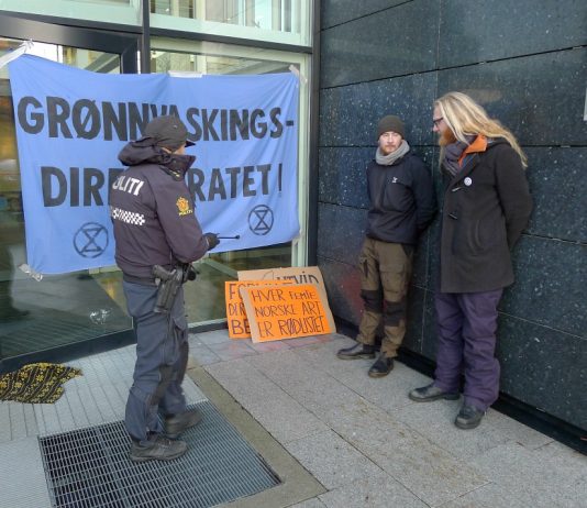 XR sperret inngangen til Miljødirektoratet