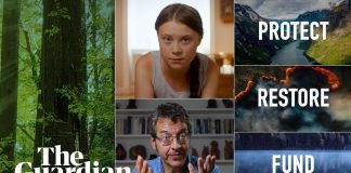 Kjemper for naturens egne klimaløsninger. Her er videoen med Greta Thunberg og George Monbiot