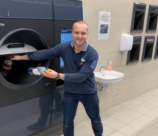 OBS Lillestrøm havnet på Norgestoppen i panting ved hjelp av ny automat