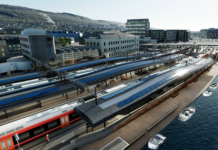 Blir Norges første jernbanestasjon som driftes av solenergi