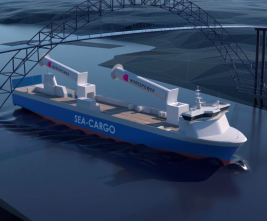 Snart “kommer seilskutetida tilbake” – dette norske skipet skal ha rotorseil