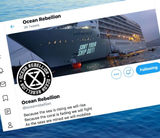 Extinction Rebellions “søster” til sjøs: Nå er Ocean Rebellion her