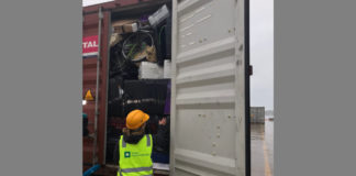 Denne containeren ble stanset av tollerne på Oslo Havn: – Alvorlig miljøproblem