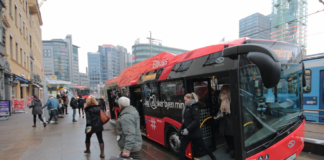 Nesten alle bussene i Oslo sør vil snart være elektriske