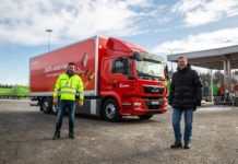 Tar i bruk 26 tonns elektrisk lastebil