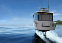 Utslippsfri og nær lydløs. Verdens første eltaxihydrofoilbåt lages i Sverige