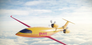 DHL Express bestiller 12 elektriske lastefly