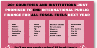 Økt press på Norge: 20 land (med USA og UK) stanser offentlig støtte til olje og gass