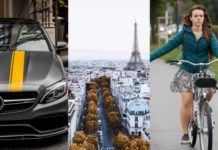 Ny lov: Bilreklame i Frankrike skal anbefale andre framkomstmidler enn bil