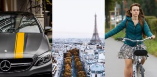 Ny lov: Bilreklame i Frankrike skal anbefale andre framkomstmidler enn bil