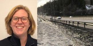 Store mengder mikroplast i snøen langs veiene i Oslo. Høy fartsgrense gir mer partikler