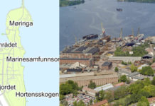 Nå skal Forsvarsbygg rydde opp i miljøgiftene ved Møringa i Horten