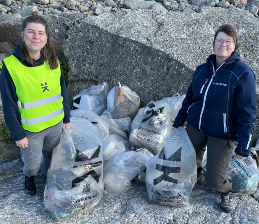 Ryddet 80 kg søppel på en time i Ytre Hvaler Nasjonalpark: – Dette er vår kick-start etter pandemien