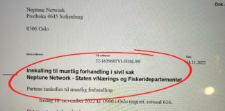 NÅ: Staten og Neptune Network innkalt til retten fredag