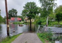 Nye oversvømmelser i Sverige