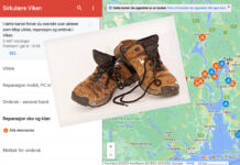 Nytt karttilbud: Finn ut hvor du fikser tingene dine, så slipper du å kaste