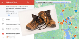 Nytt karttilbud: Finn ut hvor du fikser tingene dine, så slipper du å kaste