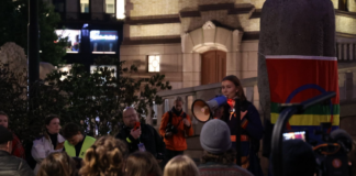 Oslo sentrum fylles med Fosen-aksjonister