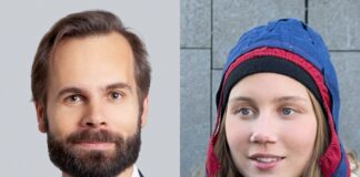 Advokat: – Nok et menneskerettsbrudd hvis samiske ungdommer straffes for Fosen-protestene Olaf Halvorsen Rønning og Ellen Marie Hætta Isaksen.