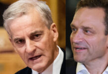 MDG vil ikke peke på Støre i 2025 Jonas Gahr Støre (t.v.) og Arild Hermstad.