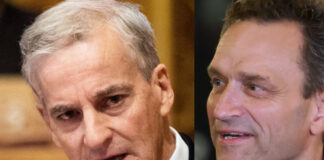 MDG vil ikke peke på Støre i 2025 Jonas Gahr Støre (t.v.) og Arild Hermstad.