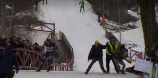 – Klimaaktivisme på villspor Vasaloppet. Skjermdump fra NRK.