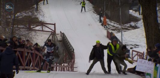 Vasaloppet. Skjermdump fra NRK.