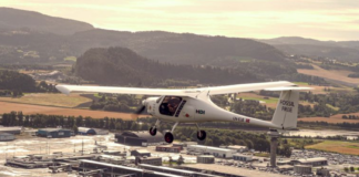 Norge blir internasjonal testarena for grønn luftfart Elfly. Trondheim Lufthavn.