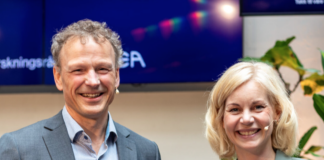 Endringer i ZEROs ledelse: Sigrun Aasland blir statssekretær i KLD Stig Schjølset og Sigrun Gjerløw Aasland.