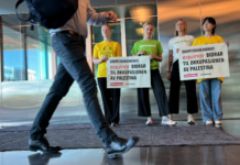 Skal markere ved Equinors høstkonferanse i Oslo tirsdag Greenpeace. Equinor.