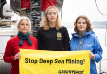 – Vi gjør alt for å stoppe denne katastrofale industrien før den starter Haldis Helle. Greenpeace.