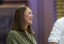 Une Bastholm på topp for MDG i Akershus Une Bastholm.