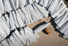 Brukte vindturbinblader graves ned. Det kan det bli en slutt på