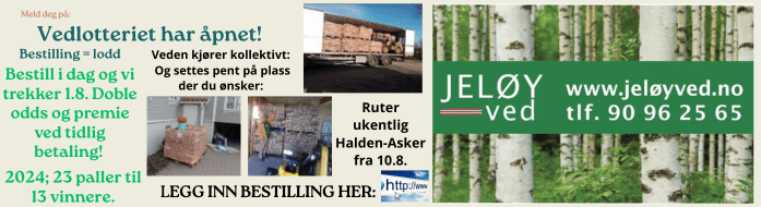 Bestill ved fra Jeløy Ved