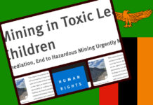 HRW: Tusenvis av barn er blyforgiftet etter gruvedrift i Zambia