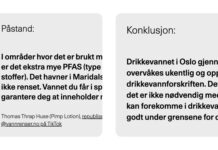 Hevder at skismøring forurenser Oslos drikkevann