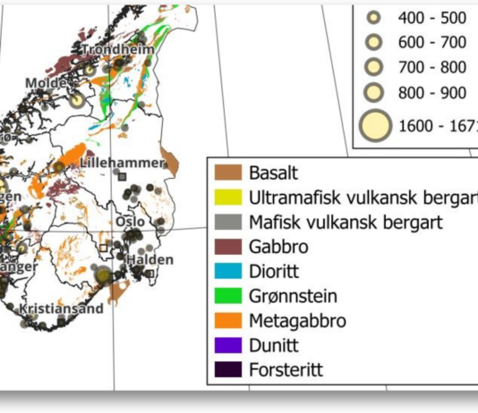 Kan ultramafiske bergarter lagre CO2?