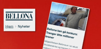 VG: Bellona kan gå konkurs mandag om en uke