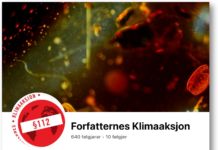 NÅ: Forfatternes klimaaksjon legger ned