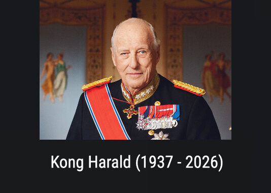 Kong Harald V er død